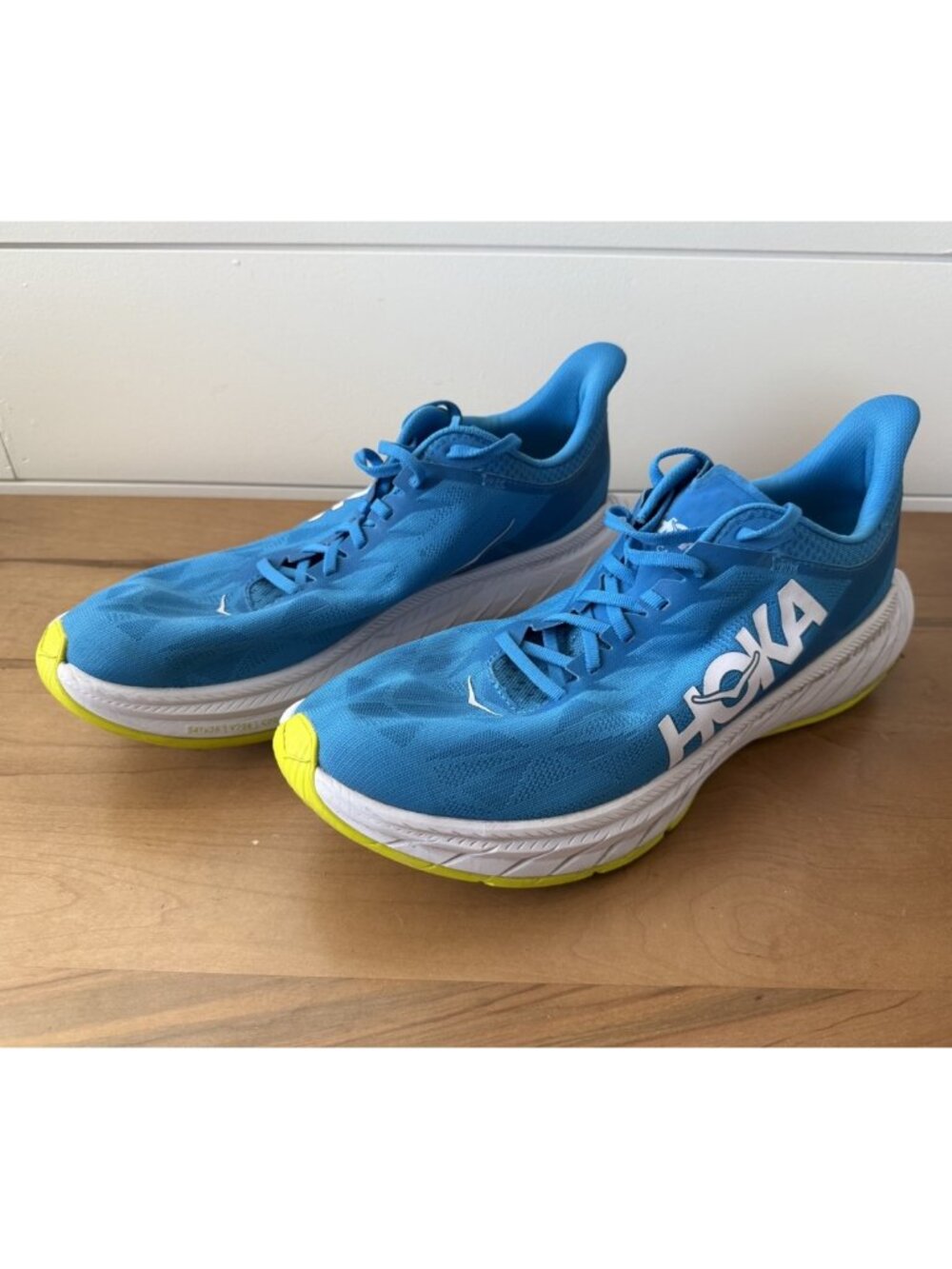 HOKA Carbon X 2 Blue Yellow Running Shoes Men's 13